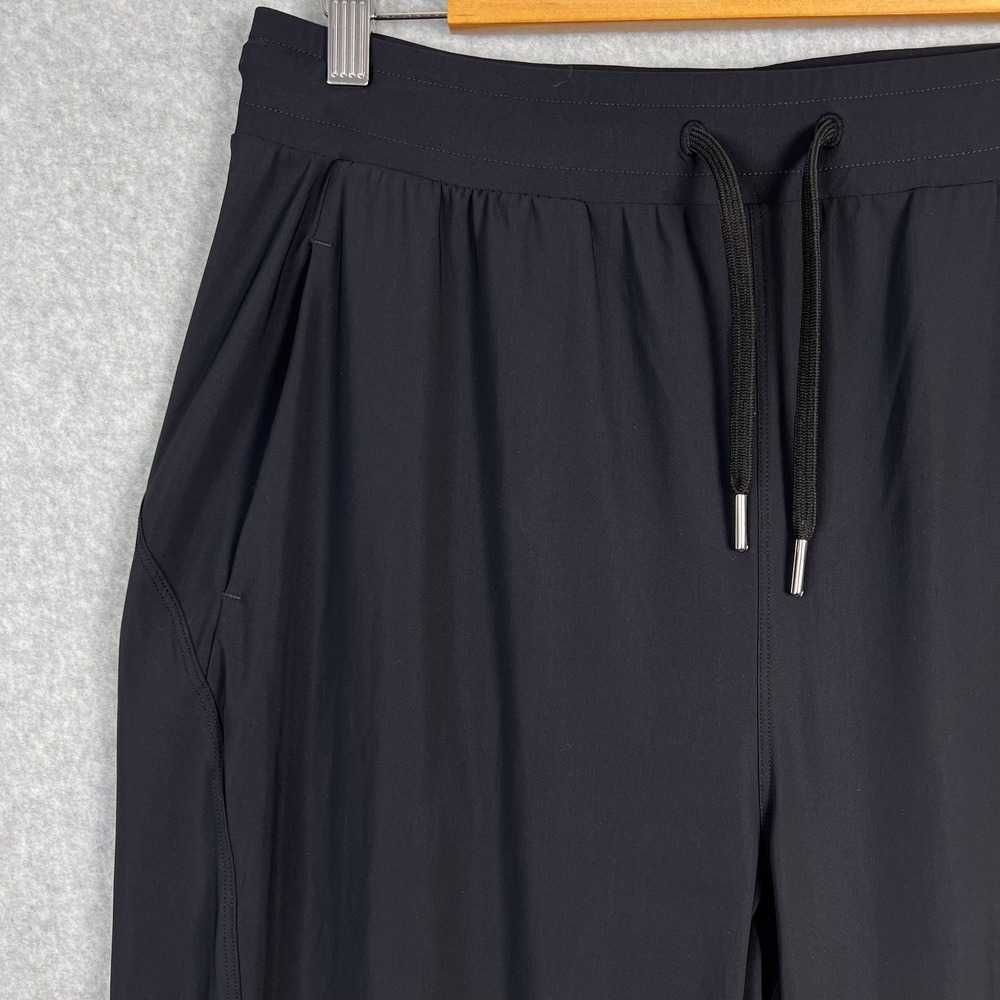 Sweaty Betty Size 12 Black Explorer Pants High Waisted Elastic Waist Pockets - Picture 5 of 15